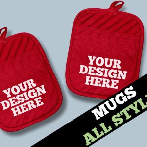 Pot Holders - All Styles - MOCKUP MAKER