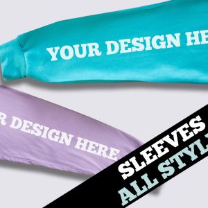 Sleeves - All Styles - MOCKUP MAKER